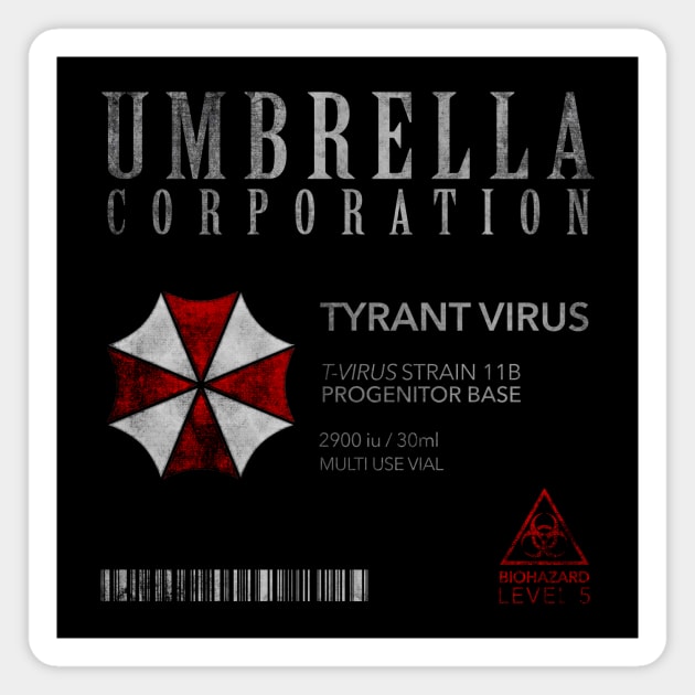 Umbrella Corp Magnet by alarts